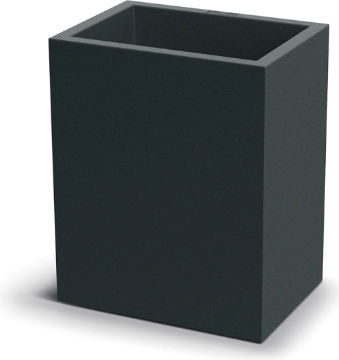 Cubla Case magas virágcserép 36 cm – sötétszürke