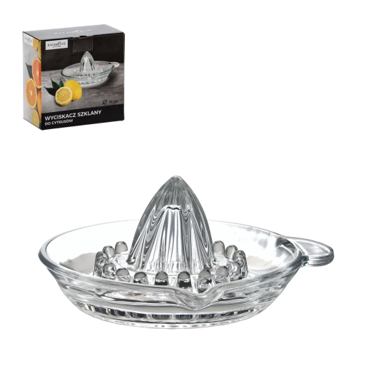 Üveg citrusprés 13 cm
