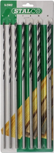 STALCO 300 mm-es fafúrókészlet, 7 darab