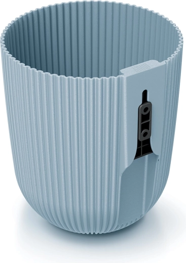 Milly Wall 14,6 cm világosszürke fali függő virágcserép