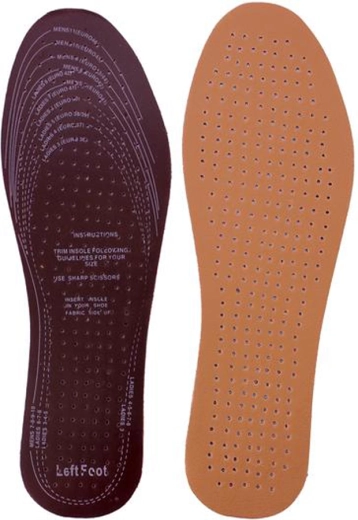 Műbőr cipőbetétek – 1 pár