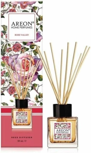 Areon AH illatosító pálcás diffúzor Rose Valley 50 ml