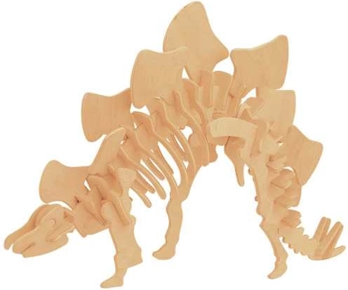 Woodcraft fa 3D puzzle – Stegosaurus