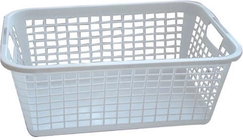 Műanyag szennyeskosár 67 × 45 × 27 cm, színkeverék