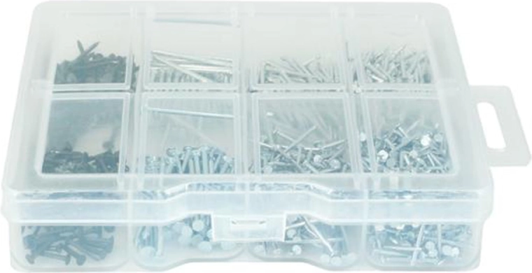 1125 darabos horganyzott szögek készlet