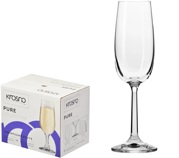 Krosno Pure pezsgőspoharak 170 ml – 6 db