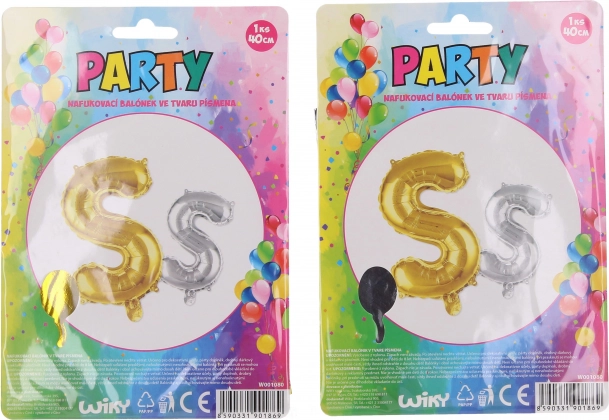 Felfújható léggömb - S betű