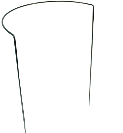 Növénytámasz bilinccsel 35 × 39 cm, zöld