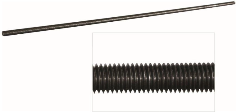 Menetes szár M5 DIN 975, 4.8-as szilárdsági osztály, 1 m hossz