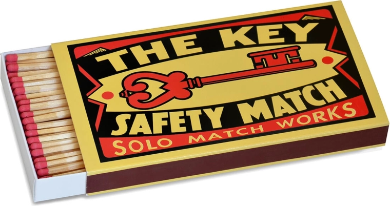 Kandallógyufa 170 mm (100 db) SOLO