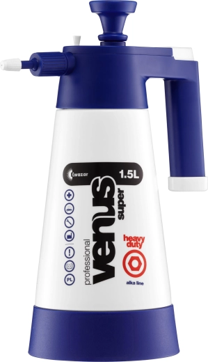 Venus HD Alkaline kézi permetező 1,5 l – nyomásos kézi szóró lúgos anyagokhoz