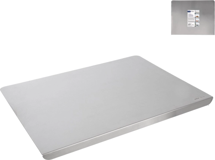 Rozsdamentes acél tésztanyújtó lap SILVERLINE 60 × 50 cm