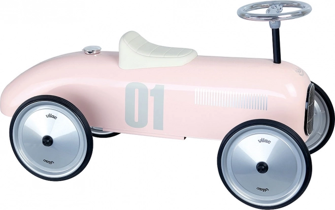 Rózsaszínű fém egyensúlyozó Vilac vintage stílusban