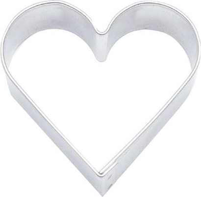 Szív alakú süteménykiszúró