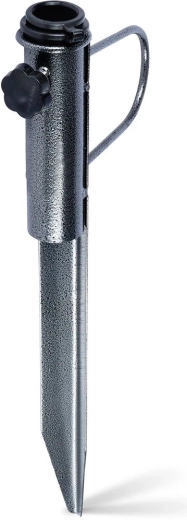 Leszúrható fém állvány kerti napernyőhöz, 42,5 cm