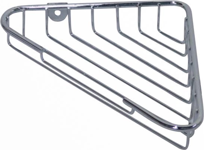 Sarok fémdrót fürdőszobai polc 21,5 × 13,9 × 3,5 cm