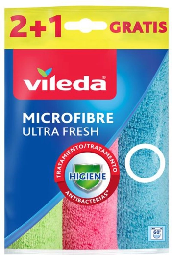 Vileda Ultra Fresh mikroszálas kendők 2+1