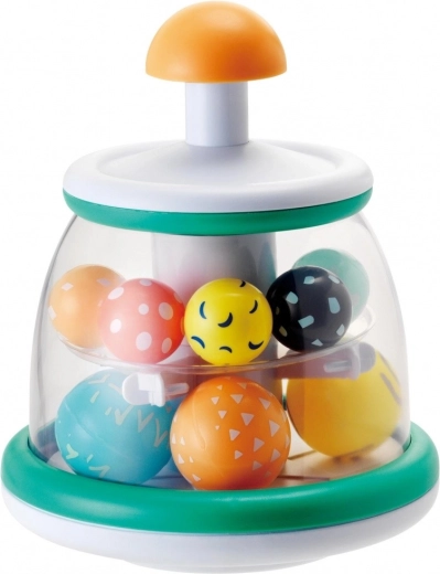 Infantino labda golyókkal, menta - 1 db