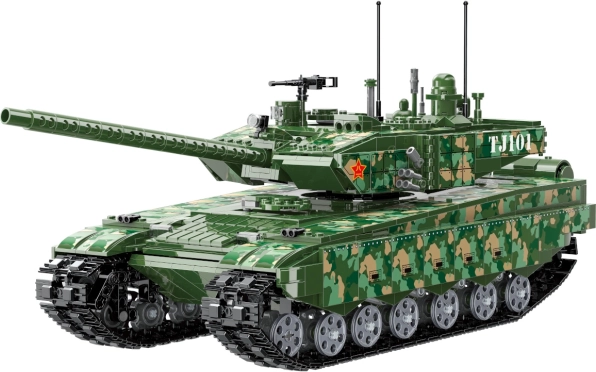 Qman harci zóna – 99A fő harckocsi részletes motor modellel