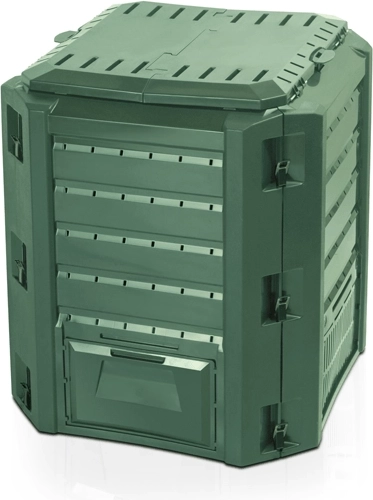 Műanyag komposztáló 380 l zöld