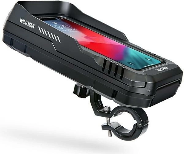 Wildman FK2 kormánytáska telefonhoz, fekete