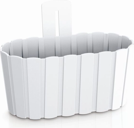 Boardee Wall függesztett falikaspó 27,4 cm, fehér