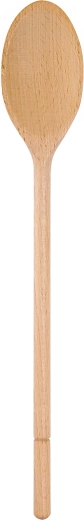 Ovális fakanál bükkfából 35 cm