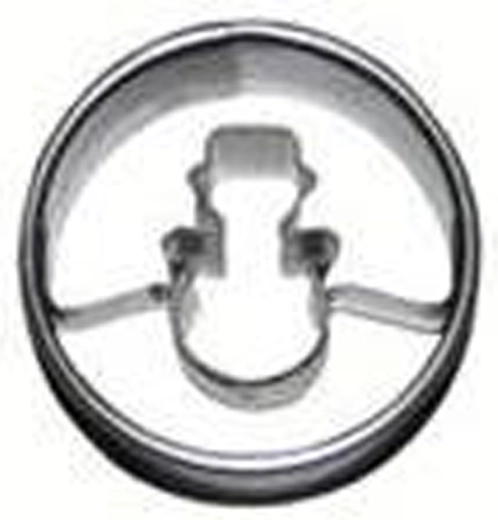 TORO hóember mintás kerek süteménykiszúró, 4 cm