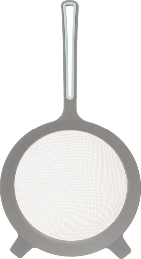 Basic rozsdamentes acél szűrő műanyag elemekkel, 23 cm