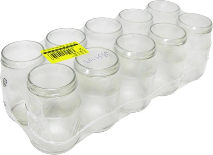 377 ml-es befőttesüveg menetes TWIST 10 db