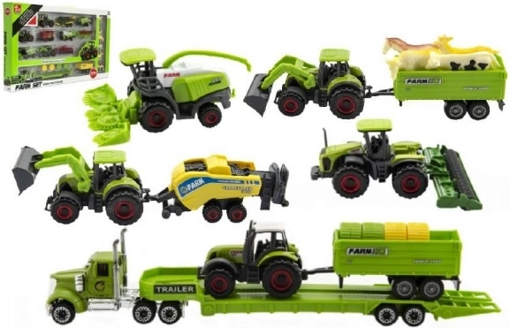 Mezőgazdasági gépek állatokkal - farm készlet