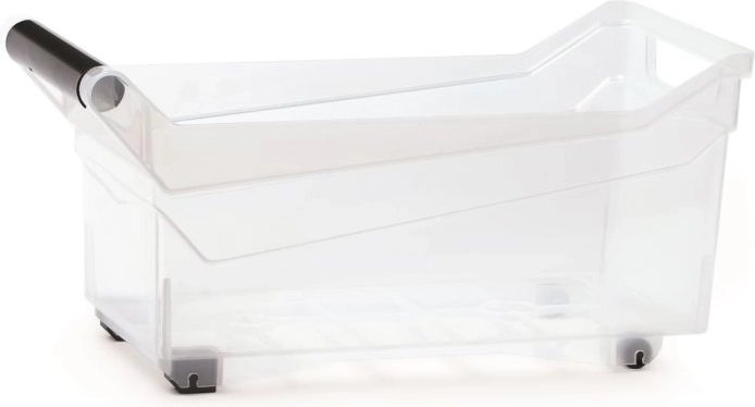 Műanyag tárolódoboz kerekekkel 10 l NUK, átlátszó