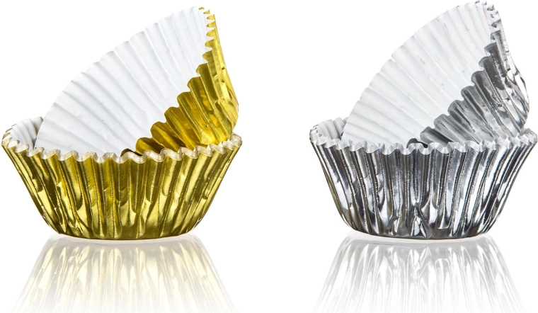 Alumínium cukrászati kosárkák 7,2 × 2,1 cm CULINARIA (42 db)