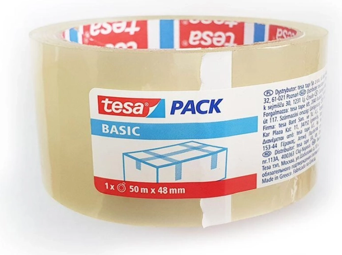 TESA átlátszó csomagolószalag 48 × 50 m