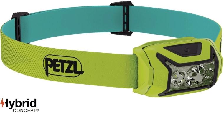 Petzl Actik fejlámpa 450 lm zöld