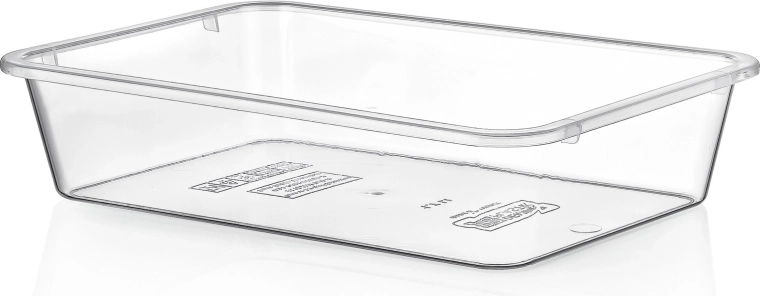 Univerzális téglalap alakú tartó 0,9 l BPA-mentes