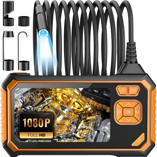 RENEW FORCE endoszkópos vizsgálókamera 4,3"-os LCD-kijelzővel és 5 m-es kábellel