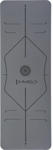 HMS YM10 jógaszőnyeg, szürke