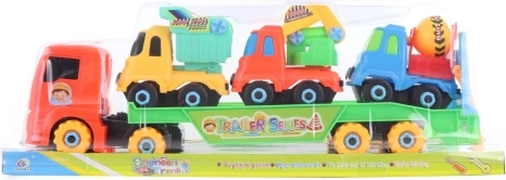 Csavarozható kamion építőautókkal