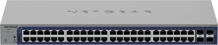 NETGEAR 48 portos gigabites okos kapcsoló 10G SFP+-szel