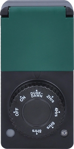 Solight időzítő szürkületérzékelővel, 230 V, 3600 W