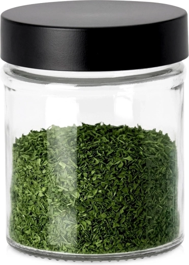 300 ml-es üveg tárolóedény csavaros fedéllel ömlesztett élelmiszerekhez