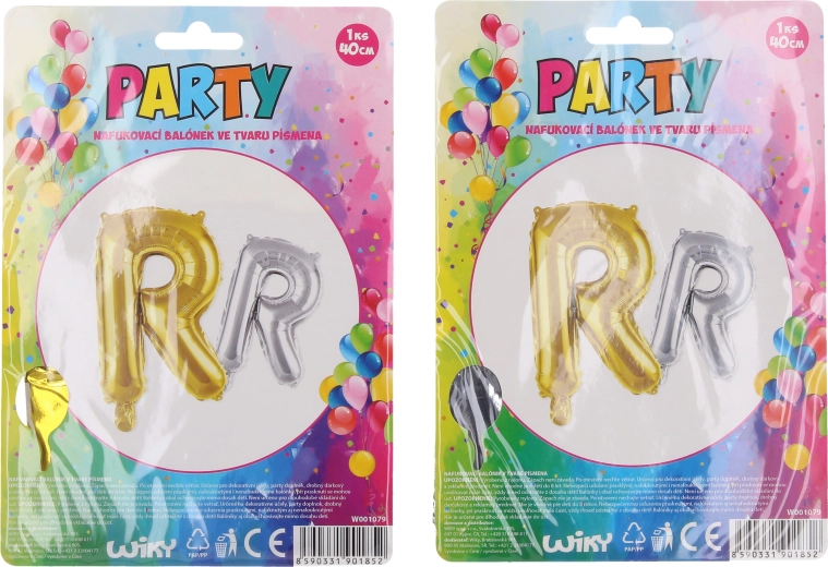 Felfújható lufi - R betű