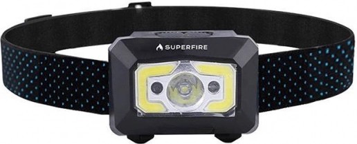 Superfire X30 fejlámpa, 340 lm, USB