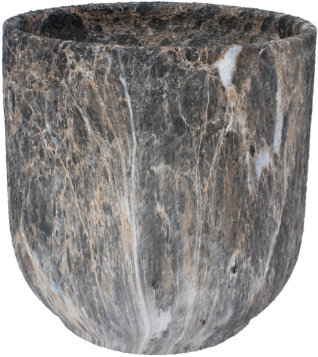 Márványhatású kerámia kaspó 29 × 29 × 29,5 cm