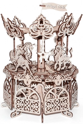 Fa 3D puzzle WOOD TRICK körhinta