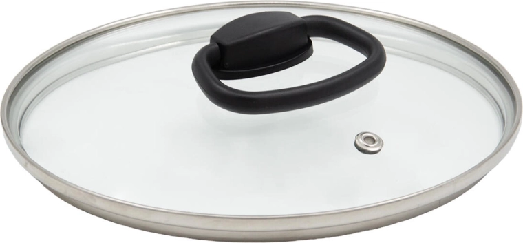 SMART PLUS 18 cm üvegfedő lehajtható nejlon fogantyúval