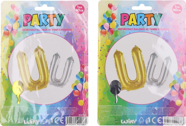 Felfújható lufi - U betű