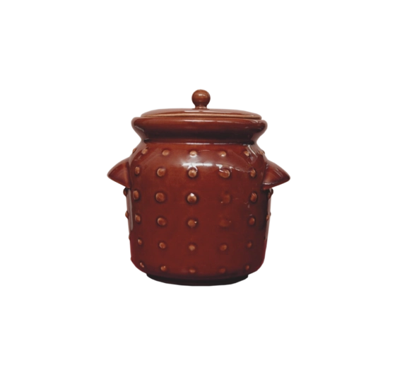 Kerámia hermetikus fazék 2,5 l fedővel