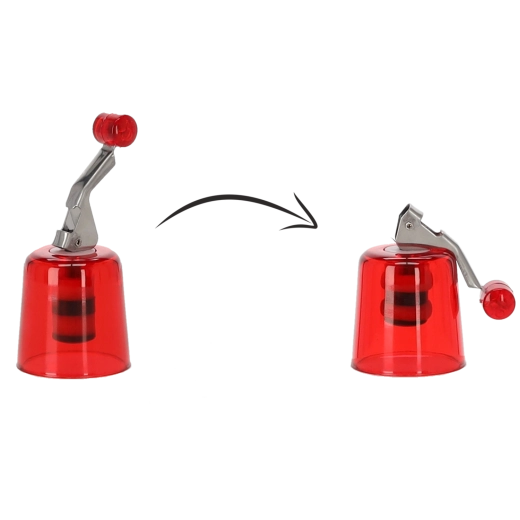 Palackzár gyűrűvel, 0,5–1,5 l palackokhoz, 12 db-os készlet